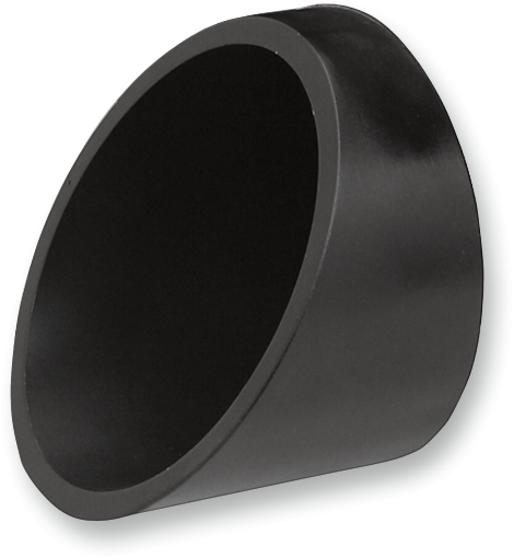 ENDCAP 3" S/O SLASH BLK