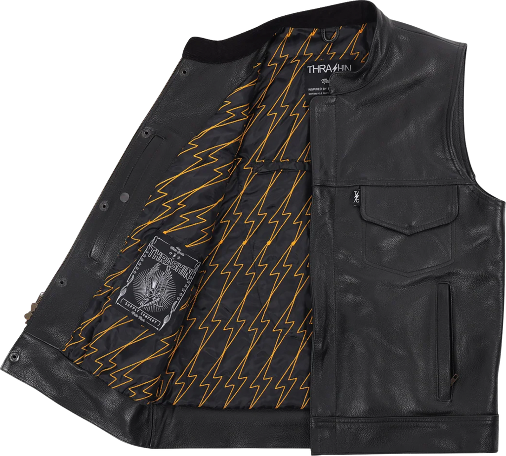 VEST MULHOLLAND LEATHER XL
