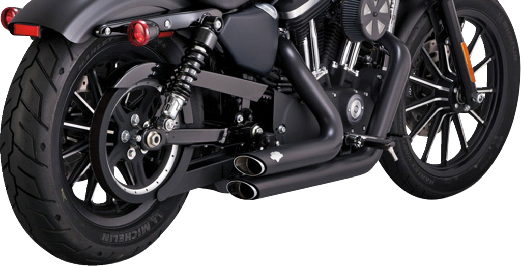 EXHAUST S-SHT STAG BLK.XL