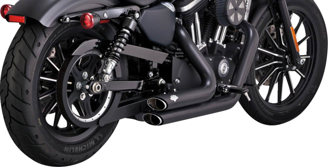 EXHAUST S-SHT STAG BLK.XL