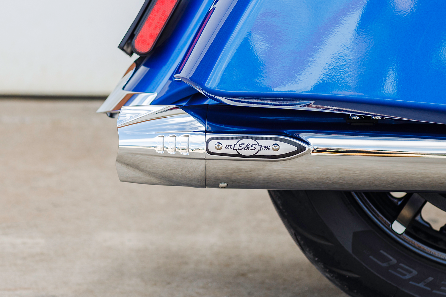 MUFFLER F-TAIL CHR.INDIAN