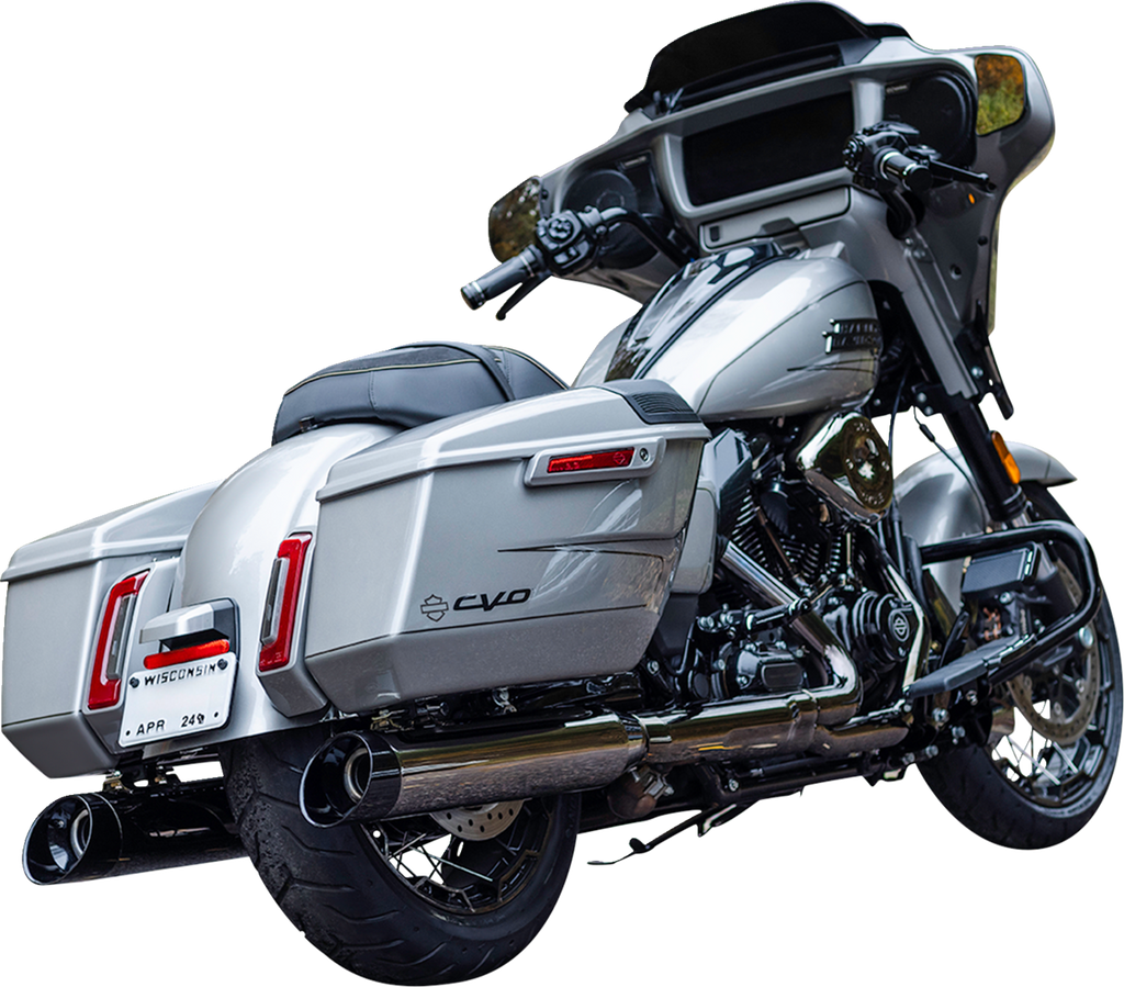 Muffler S/O MK45 Lava Chr Blk E/C 50 State M8 Tour 17-24