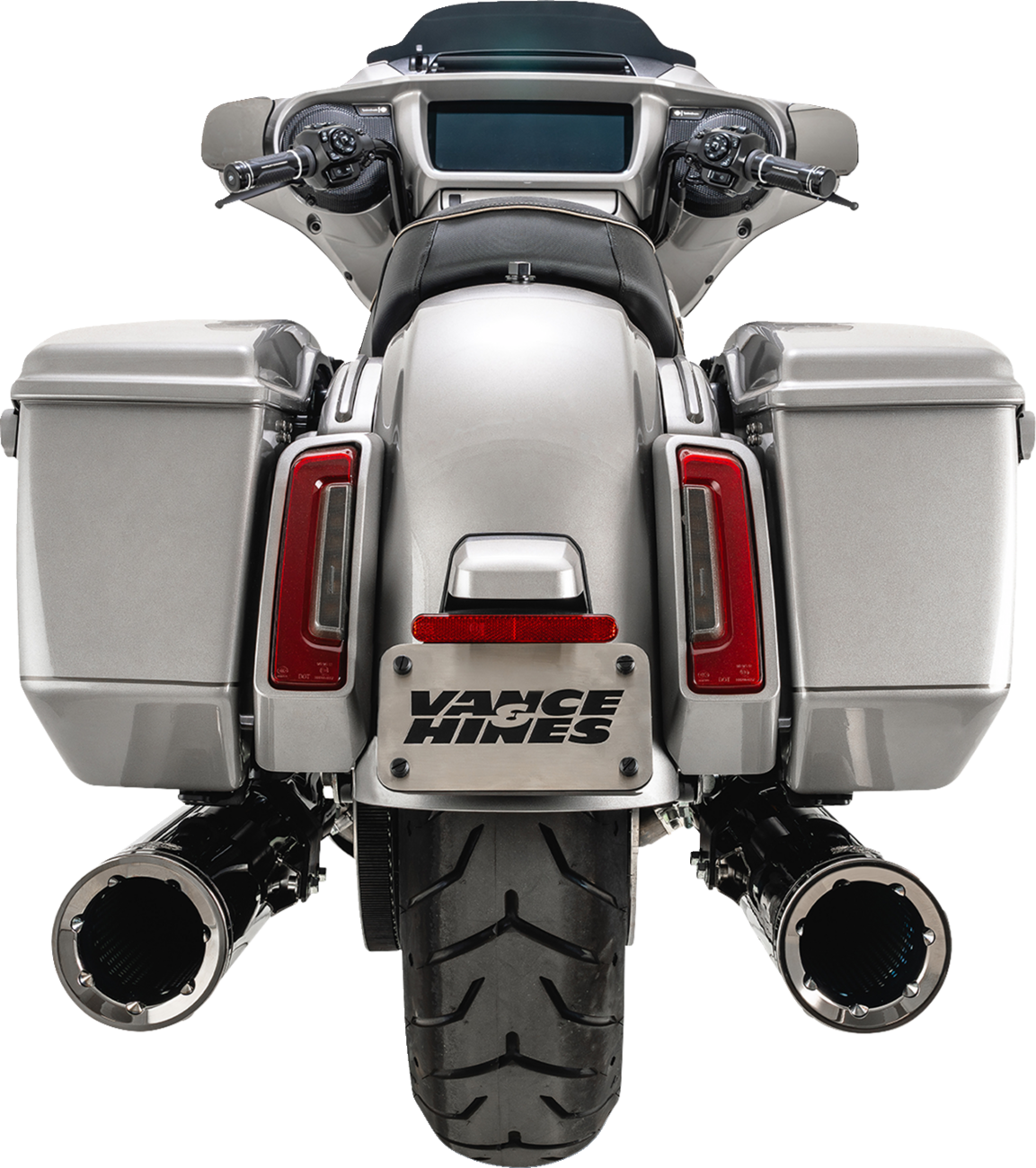 MUFFLERS HI-OUTPUT DARK CHROME 4.5"