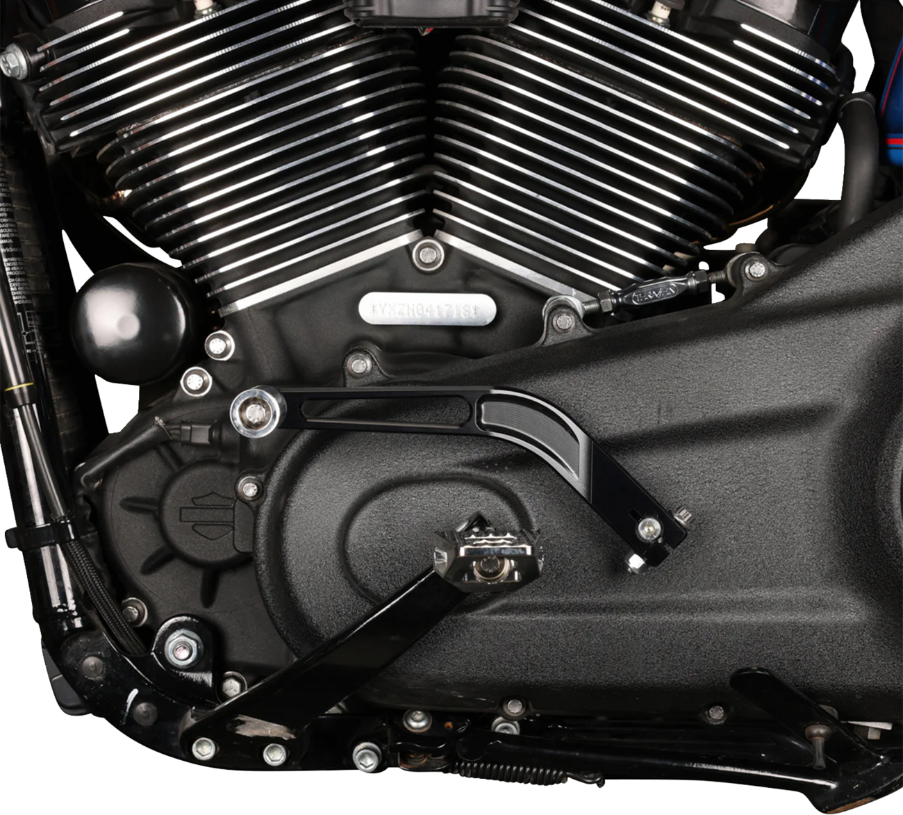 LEVER SHIFT 1" SHORTER M8 SOFTAIL BLACK