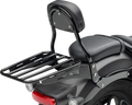 MINI SISSY BAR ROUND (BLK) REBEL 300/500 17-23