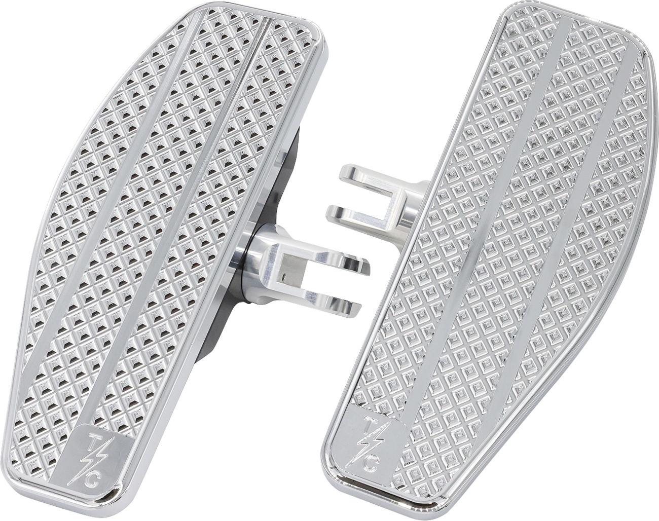 FLOORBOARDS MINI M8 SOFTAIL FRONT CHROME