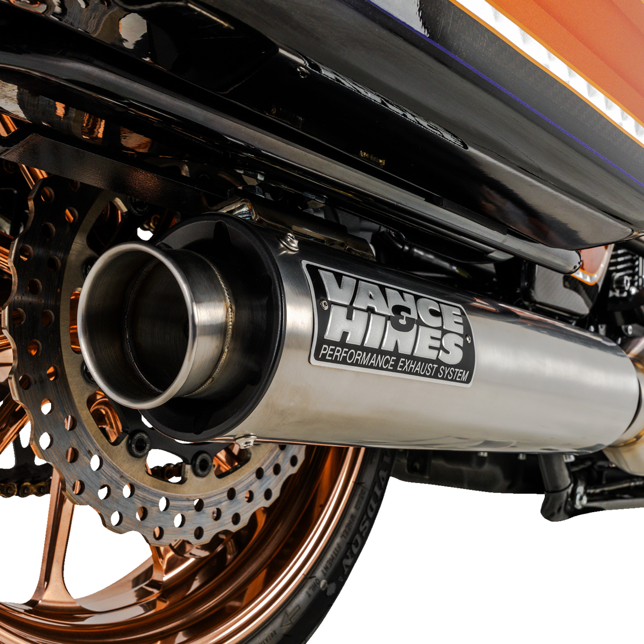 EXHAUST SUPERSPORT 2-1 BRUSHED TOURING