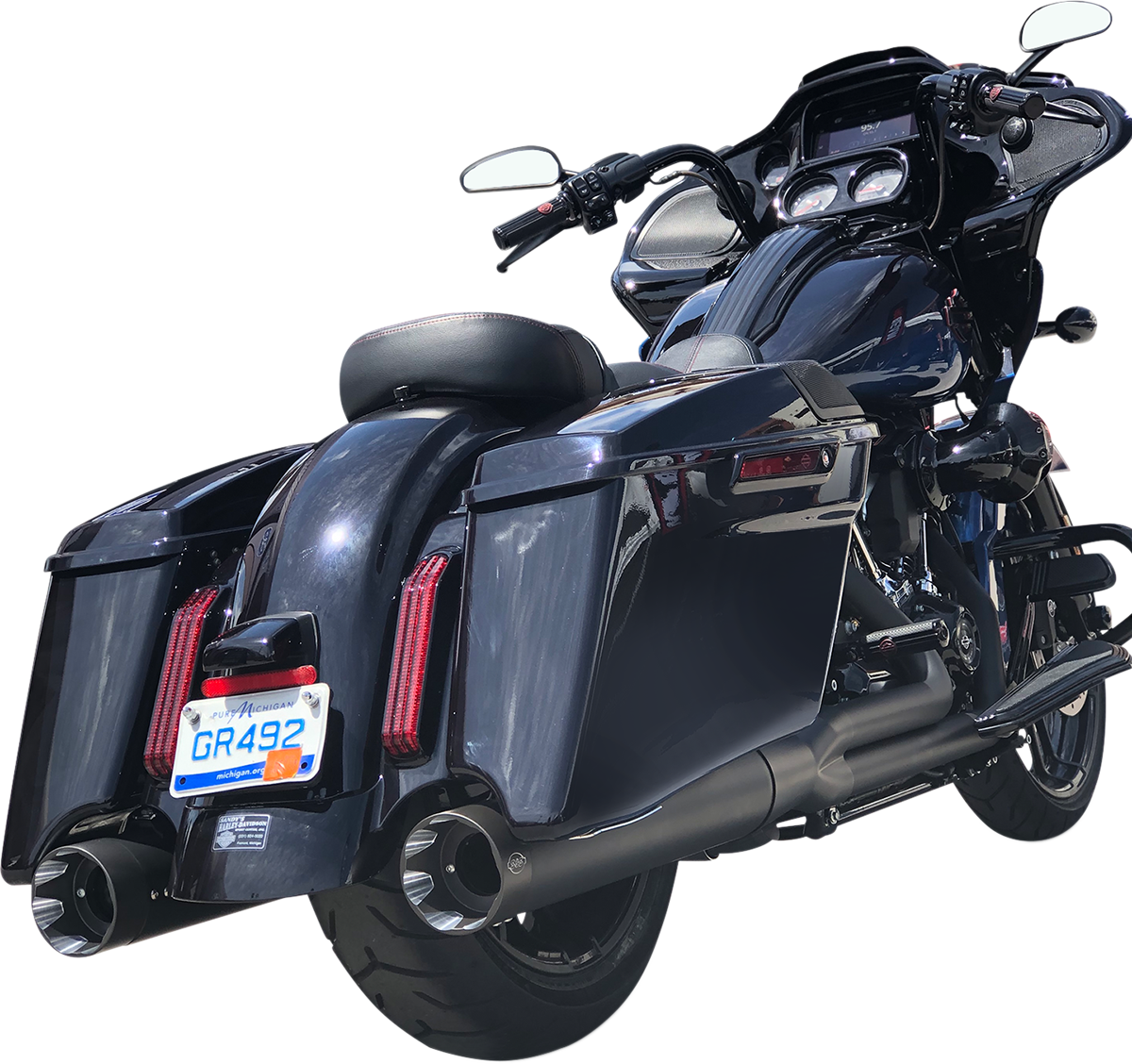 MUFFLER SHADOW BL 95-8FL