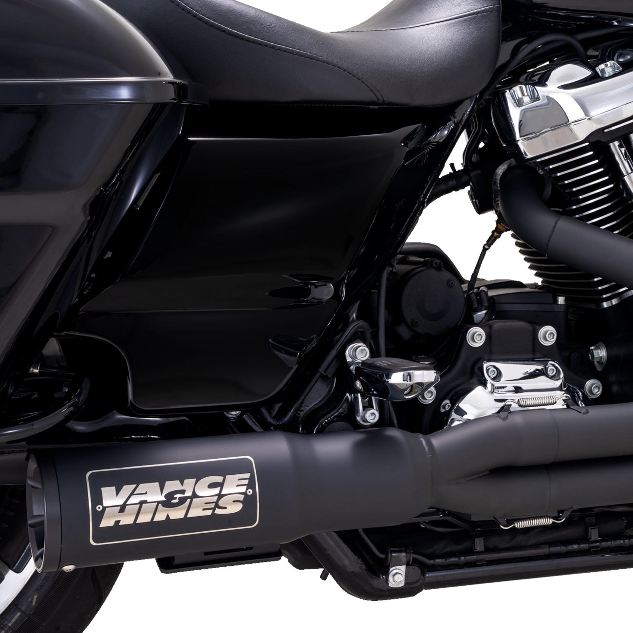 EXHAUST 2-1 BLK.SS.17+FL