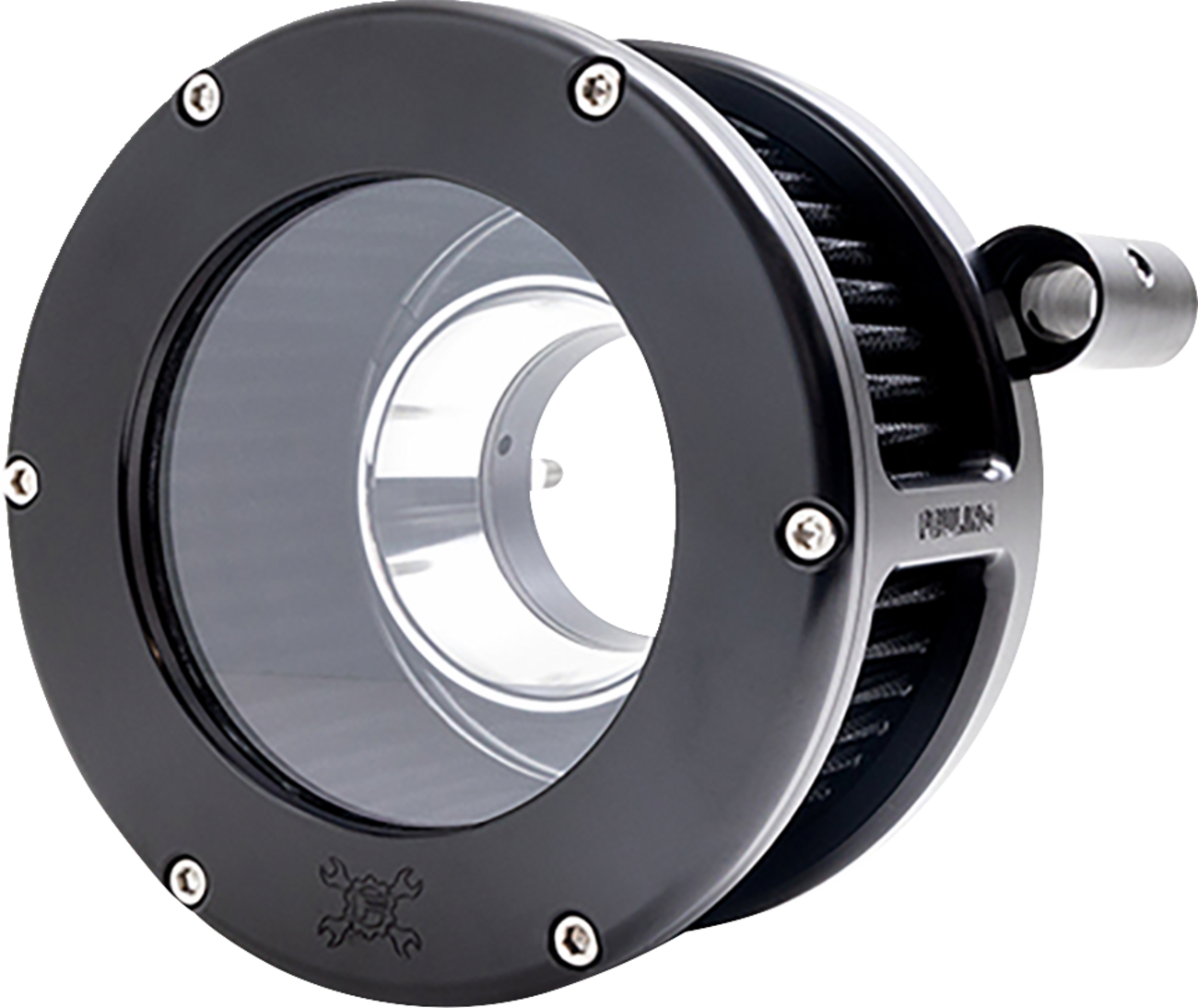 AIR CLEANER BA CLEAR COVER BLACK/BLACK 93-99 EVO BT