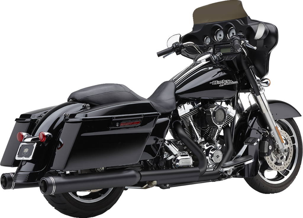 MUFFLER NH 4" FLH BLK