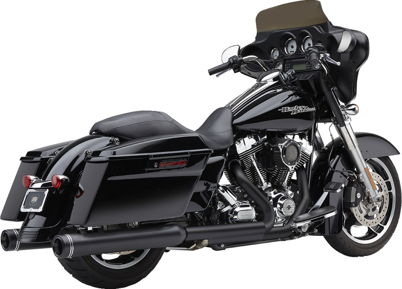 MUFFLER NH 4" FLH BLK
