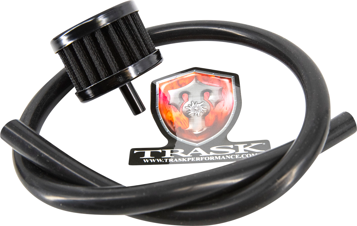 COVER TRANS VENTED M8 BLK