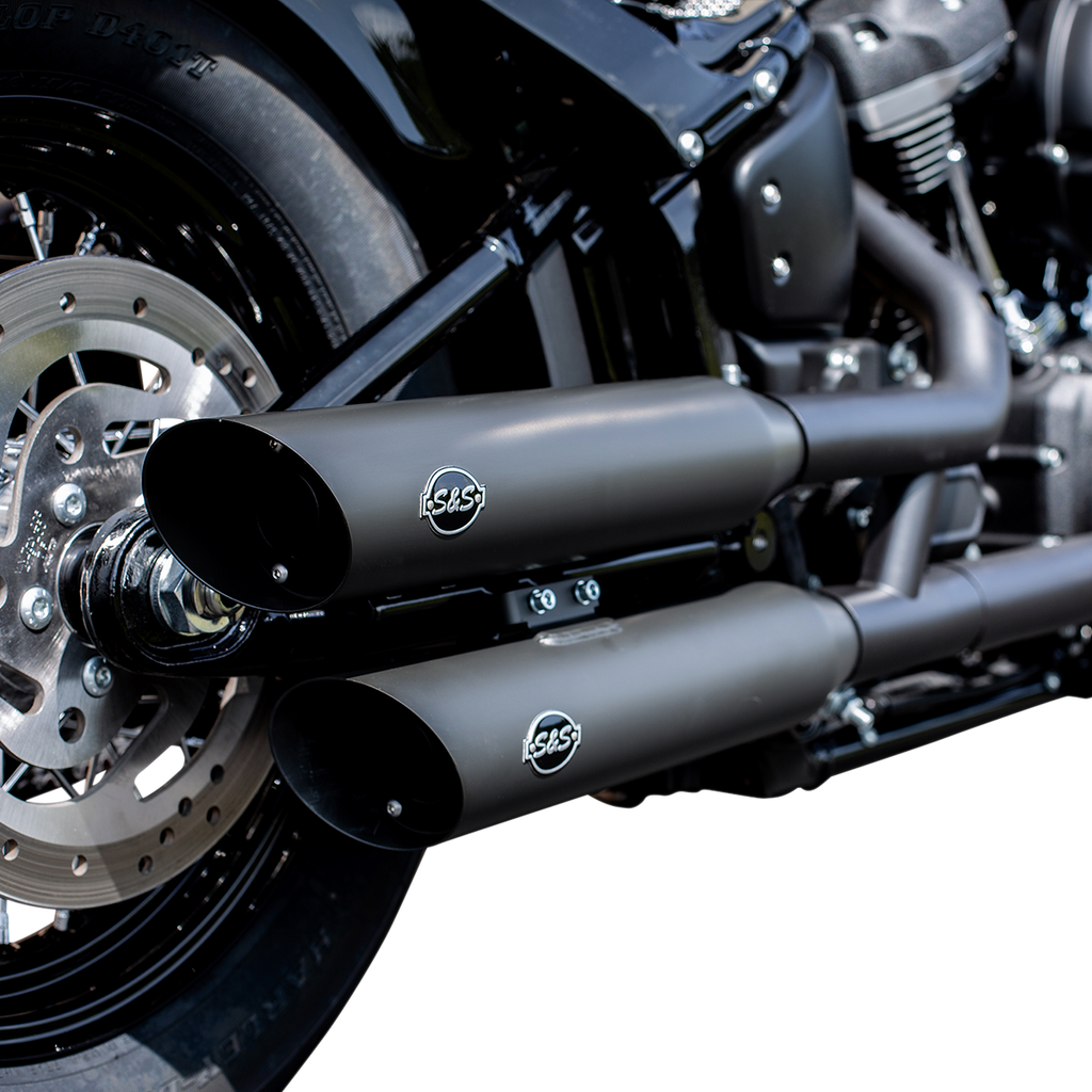 MUFFLER S/C BLK RACE FLFB
