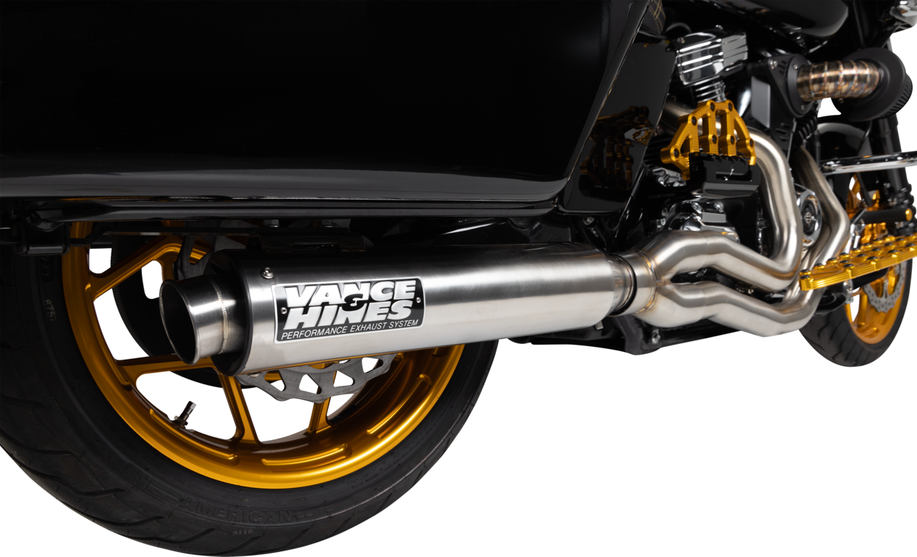 EXHAUST SUPERSPORT 2-1 BRUSHED TOURING