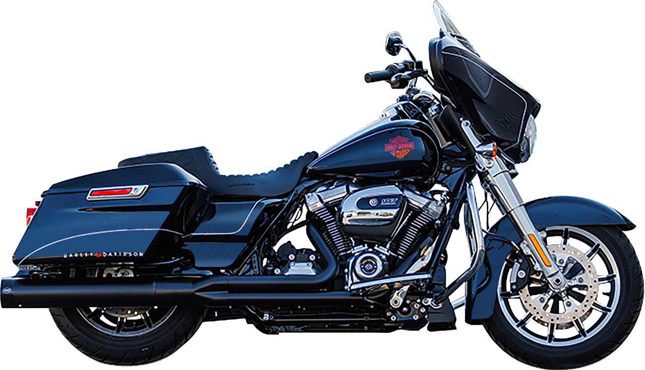 Exhaust Sidewinder 2:1 50 State Black M8 Touring