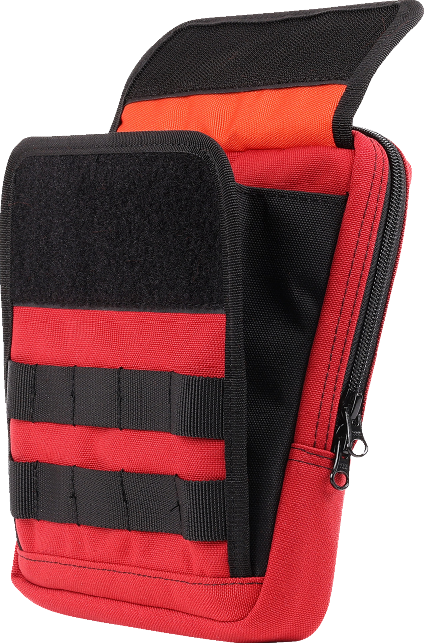 BAG HANDLEBAR TSC SLIM RED