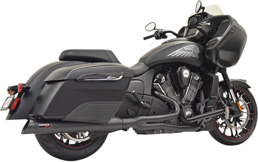 EXHAUST RR 2-1 CHLNGR BLK
