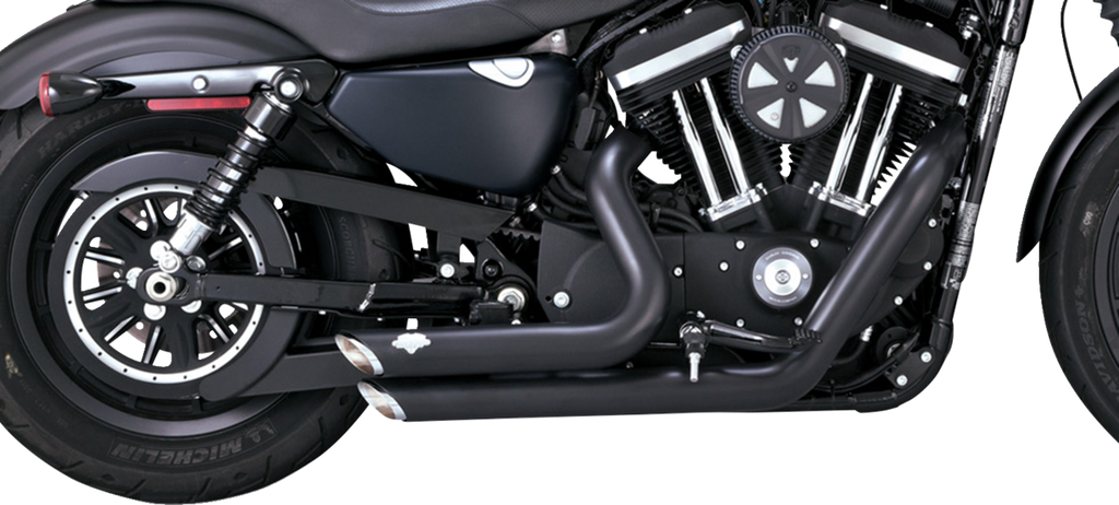 EXHAUST S-SHT STAG BLK.XL