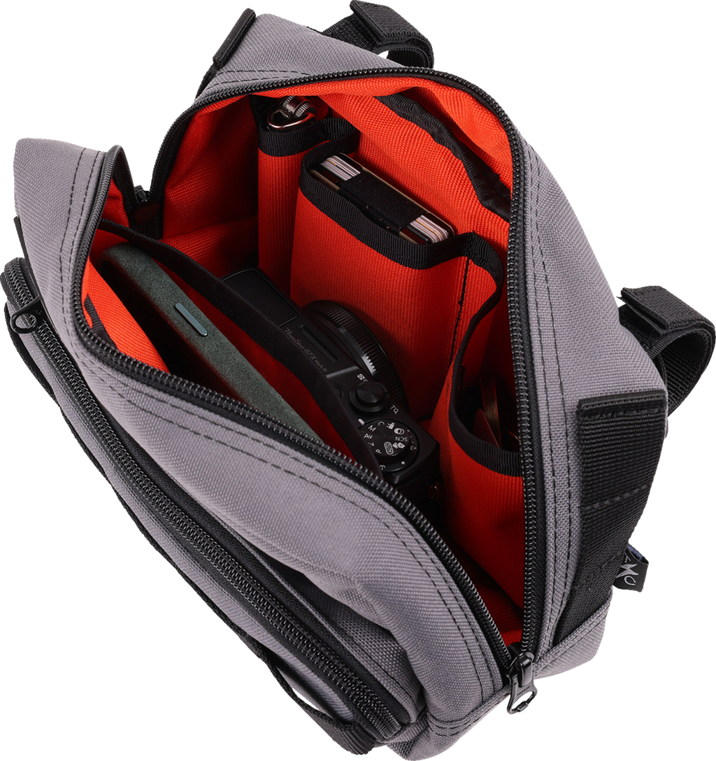 BAG HANDLEBAR TSC PLUS GRAY