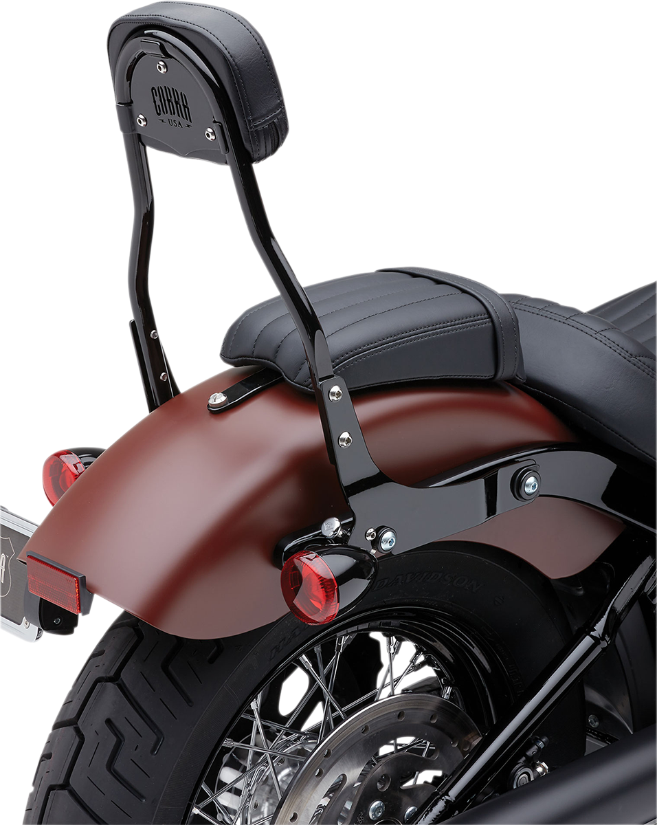 BACKREST DET MNT RND BLK