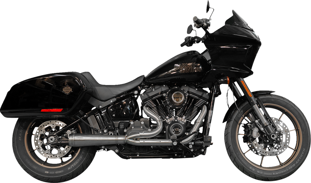 EXHAUST 2:1 ASSAULT SS M8 SOFTAIL W/BAGS