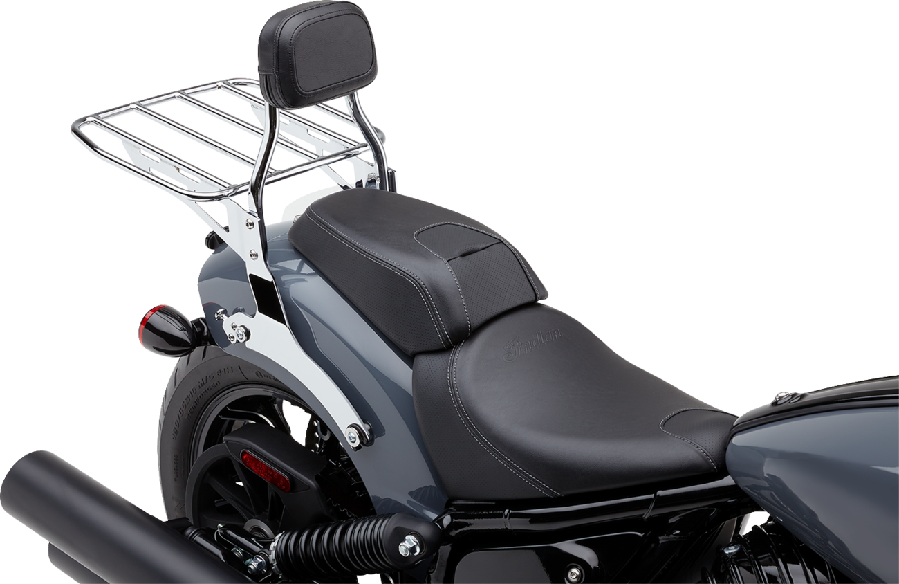 LUGGAGE RACK WIDE CHROME