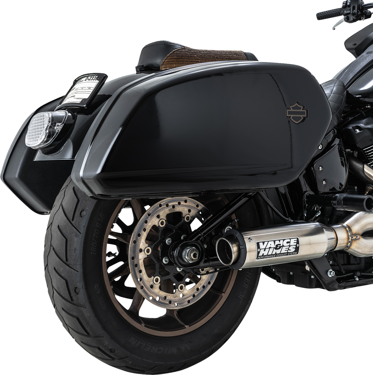 EXHAUST SUPERSPORT 2-1 BRUSHED SOFTAIL