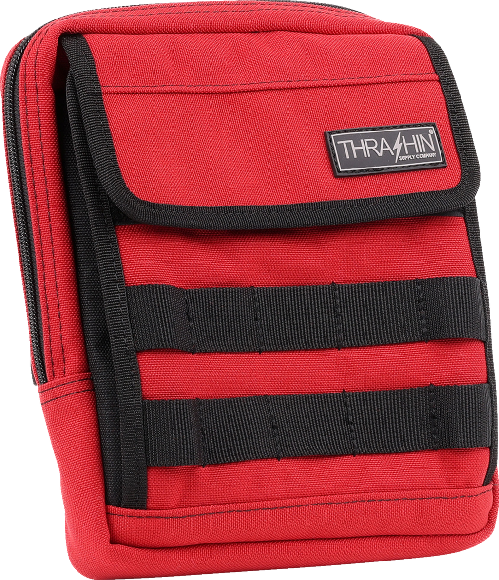 BAG HANDLEBAR TSC SLIM RED