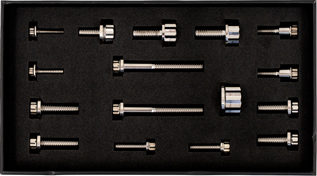 HARWARE KIT TITANIUM M8 PEG MOUNT