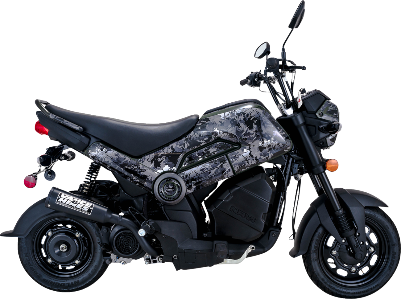 EXHAUST BLK HONDA NAVI