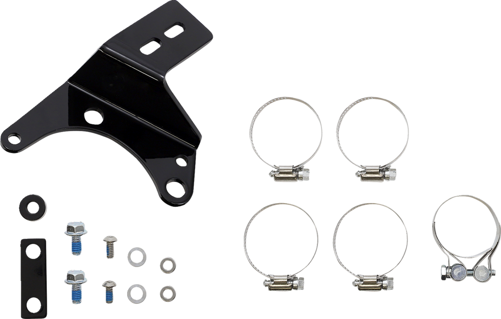 EXHAUST 909 BK DYNA 12-17