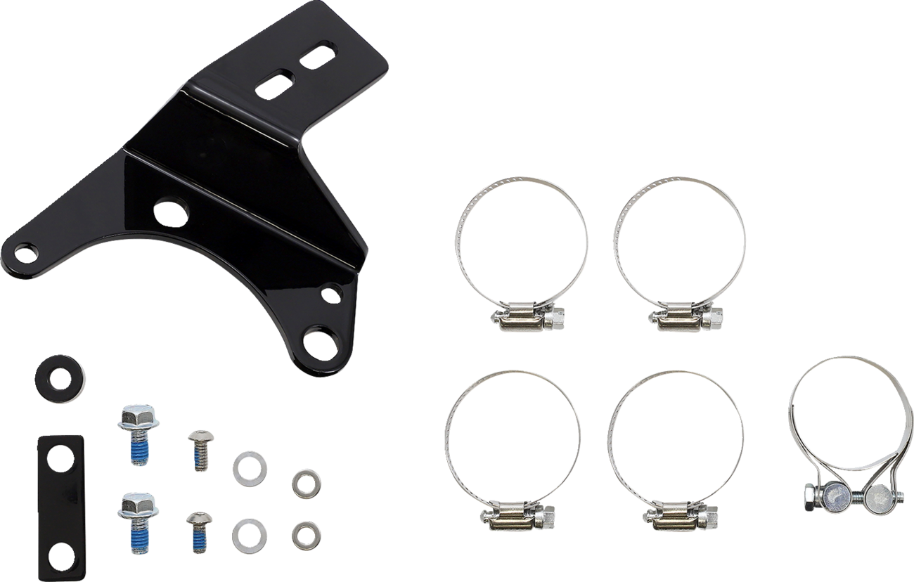 EXHAUST 909 BK DYNA 12-17