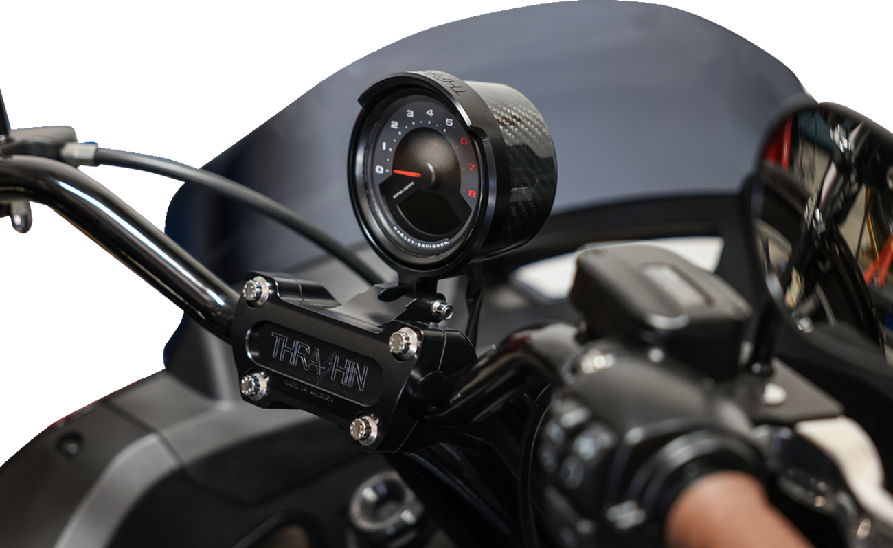 GAUGE RELOC KT FXLRS BLK
