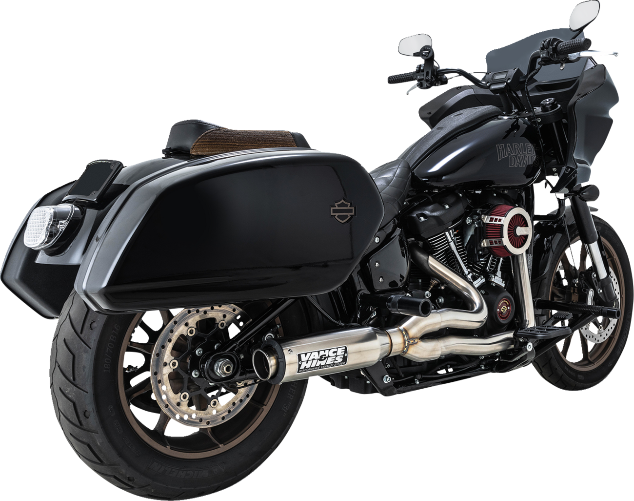 EXHAUST SUPERSPORT 2-1 BRUSHED SOFTAIL