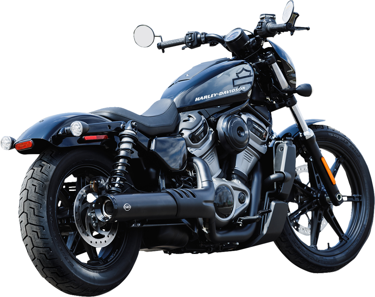 MUFFLER BLK 4.5" 22 XL