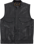 VEST MULHOLLAND LEATHER XL