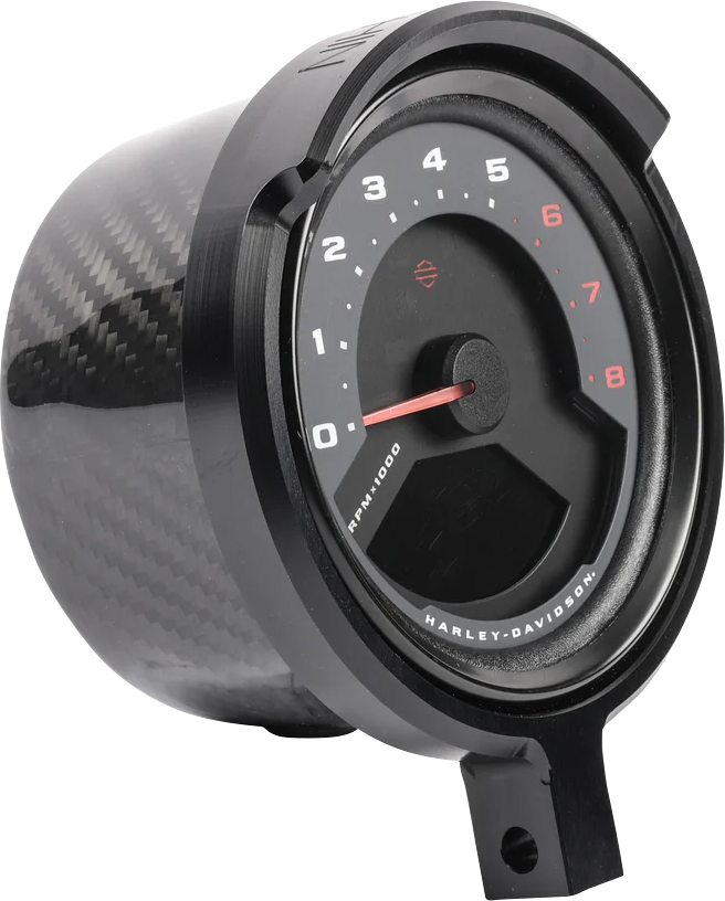 GAUGE RELOC KT FXLRS BLK