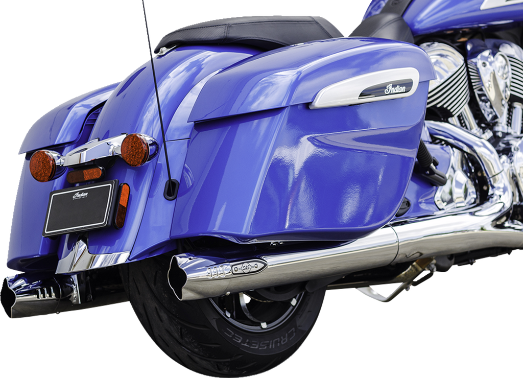 MUFFLER F-TAIL CHR.INDIAN