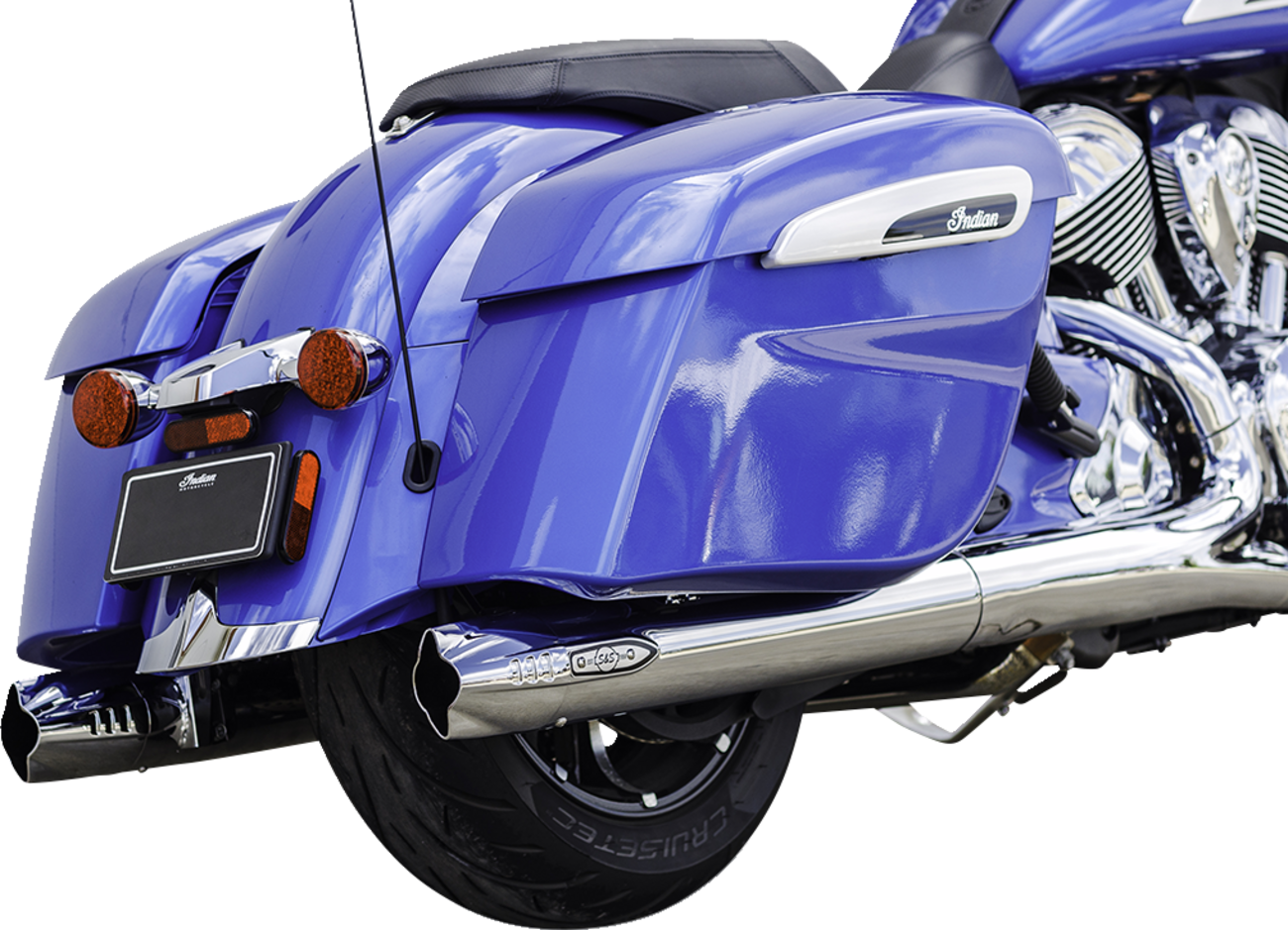 MUFFLER F-TAIL CHR.INDIAN