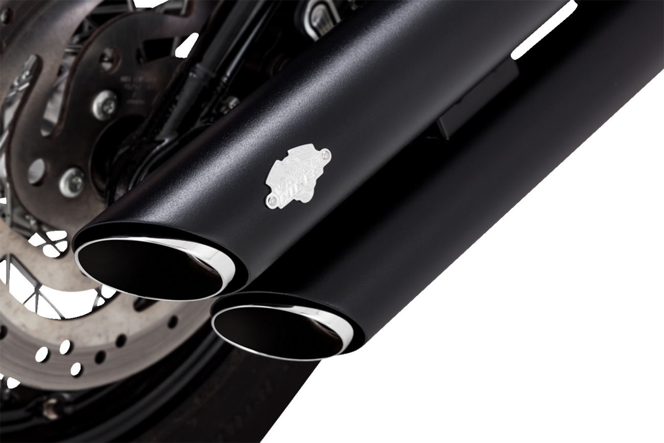 MUFFLERS 3"BLK.TS 18+ST