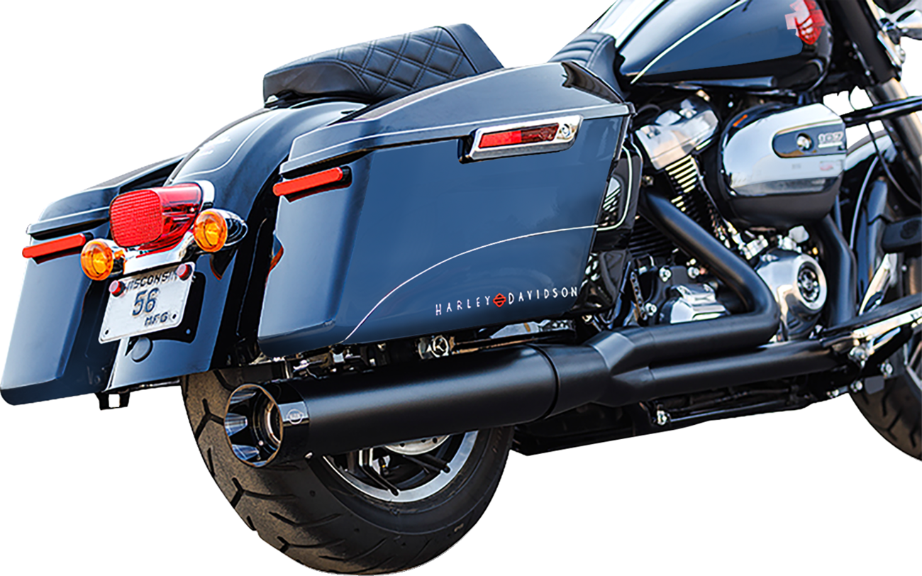 Exhaust Sidewinder 2:1 50 State Black M8 Touring
