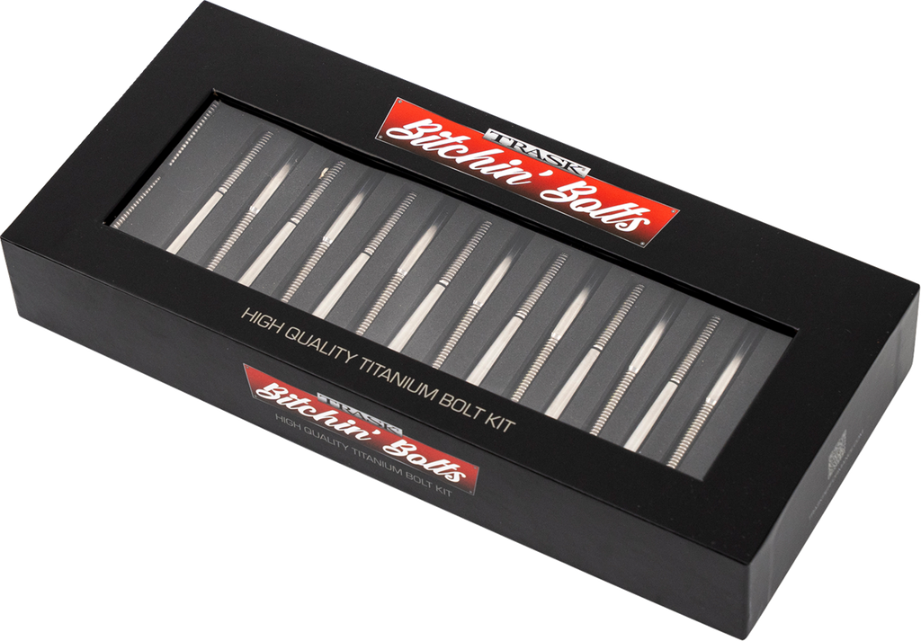 HARWARE KIT TITANIUM M8 CRANKCASE
