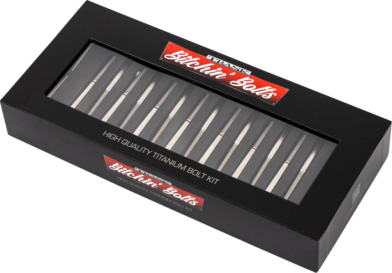 HARWARE KIT TITANIUM M8 CRANKCASE