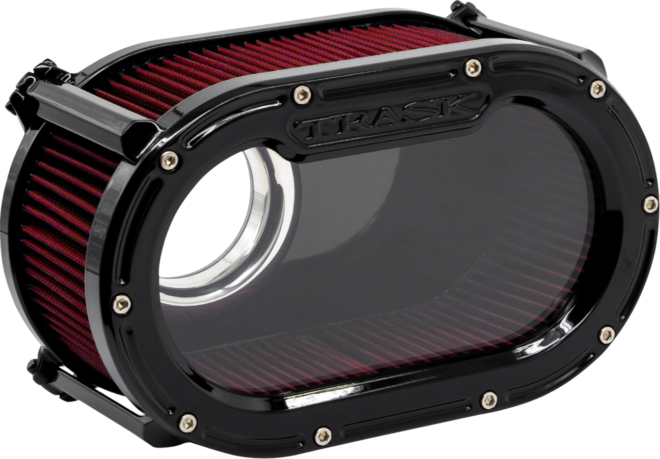 TRASK BIG PAPI HIGH-FLOW AIR CLEANER GLOSS BLACK