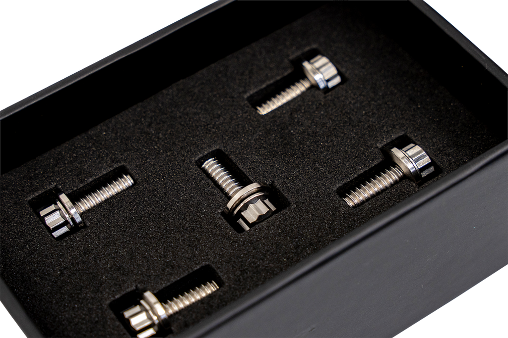 HARWARE KIT TITANIUM M8 DERBY COVER