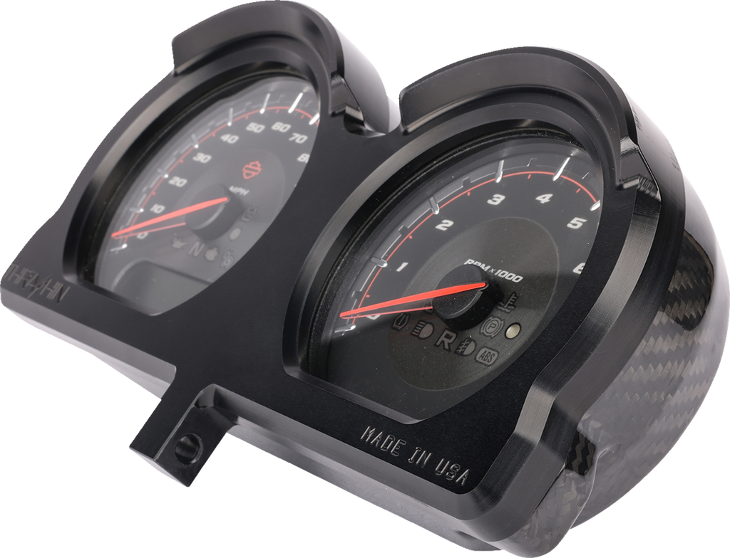 GAUGE RELOC KT FLTR BLK