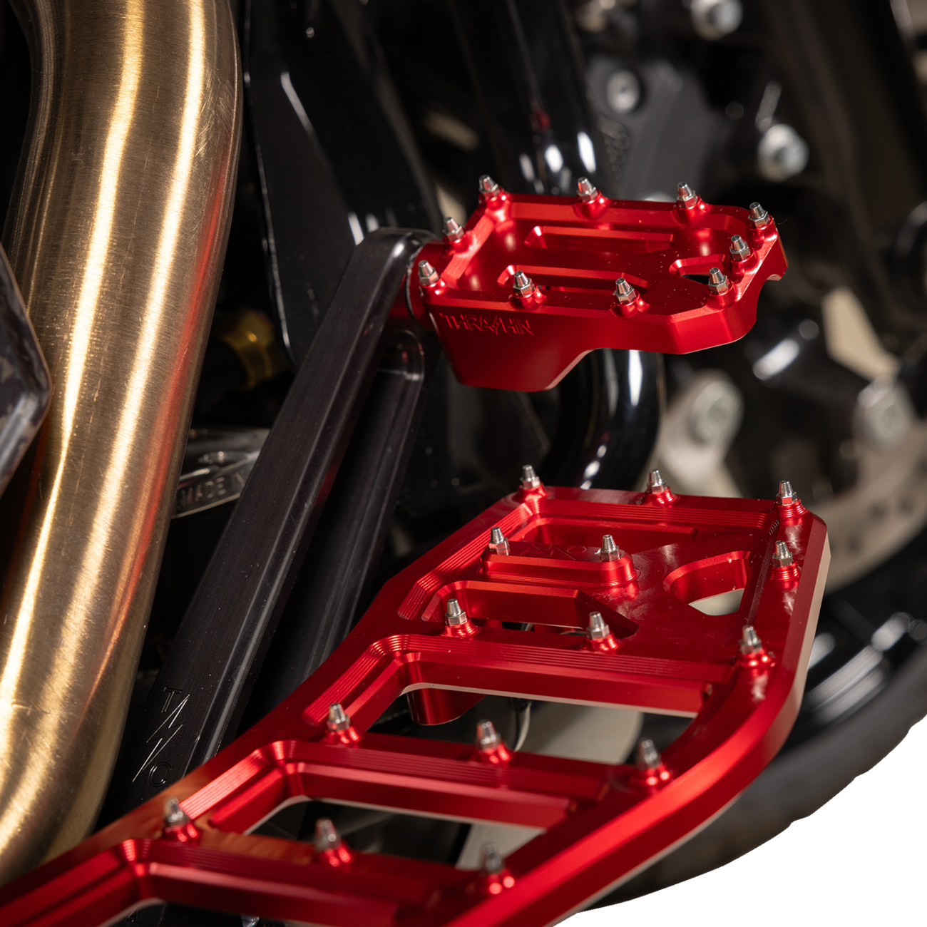 FLOORBOARDS AGGRESSOR BAGGER RED