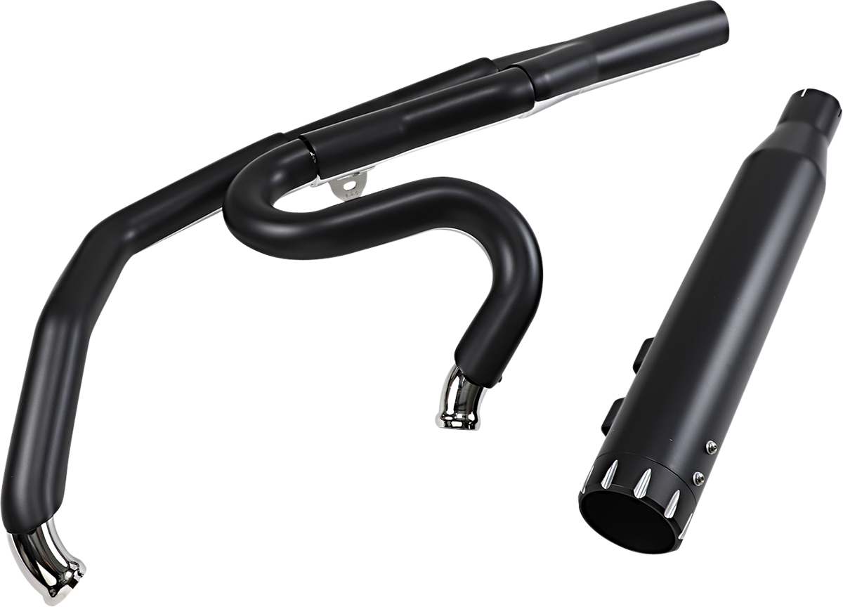 EXHAUST 2:1 M8 HIGH HP BK