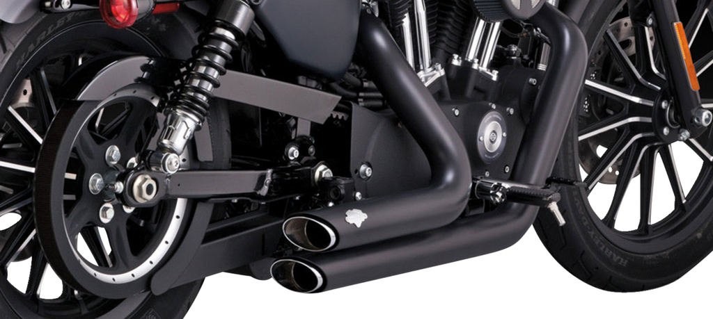 EXHAUST S-SHT STAG BLK.XL